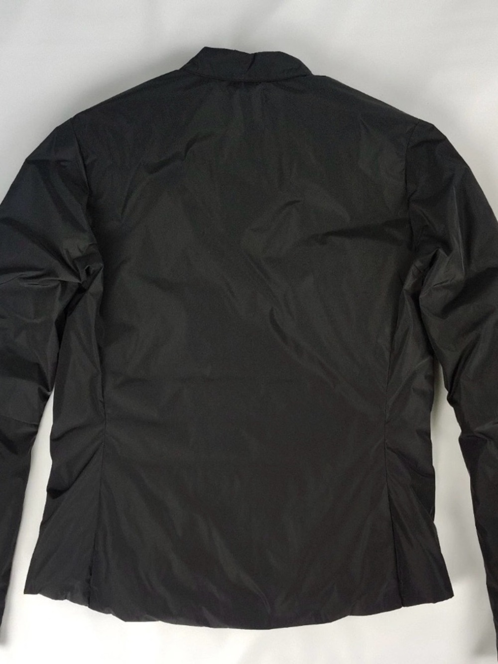 Lightweight Women's Black Jacket with Red Trim - Picture 2 of 5
